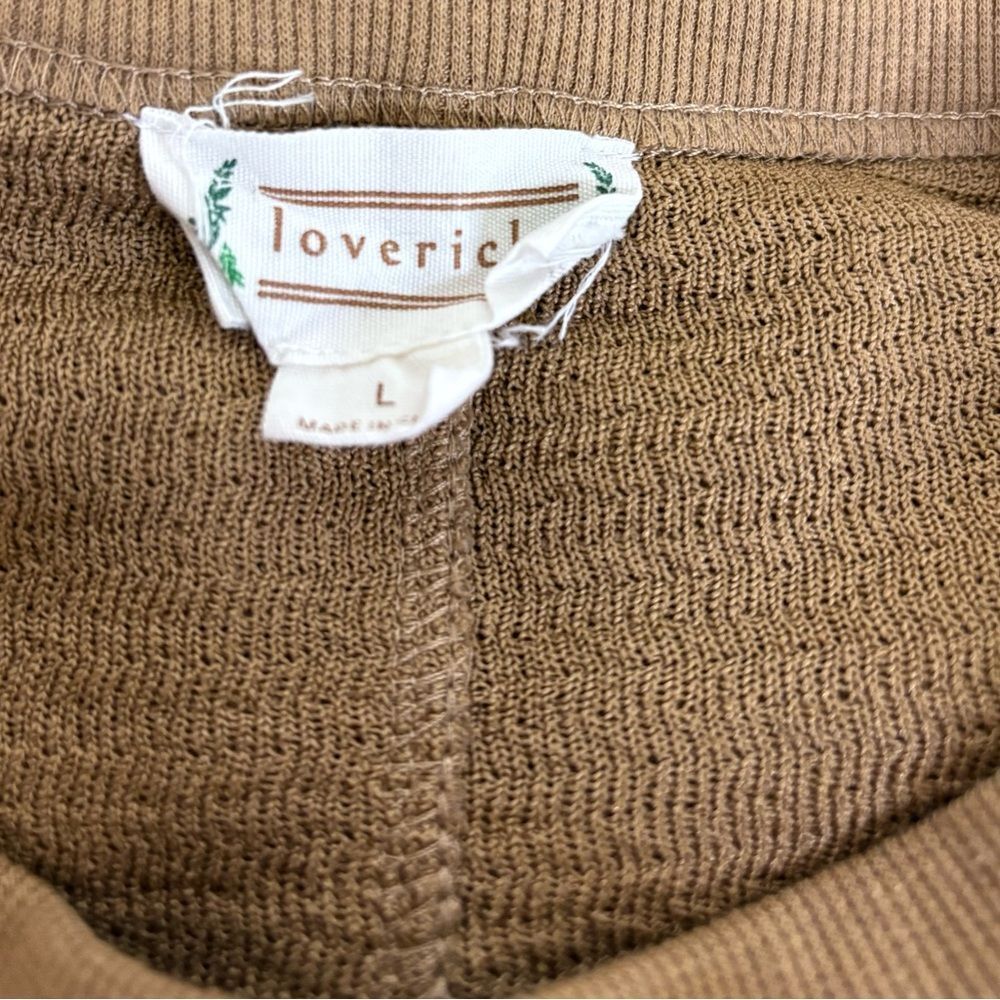 Women's Tan Sweater sz Lg - Picture 3 of 3